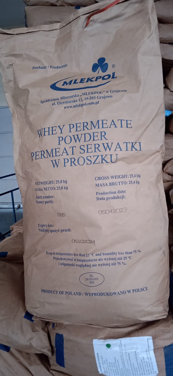 MLEKPOL- Whey Permeate Powder