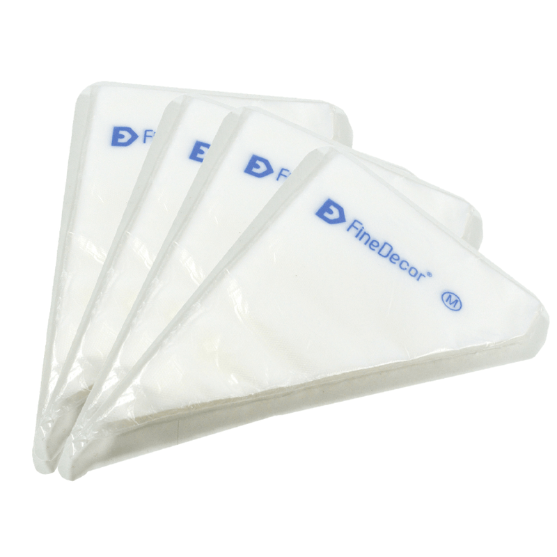 Trasparent Plastic Disposable Medium Pastry Bags, For Bakery at Rs 65/pack  in Rajkot