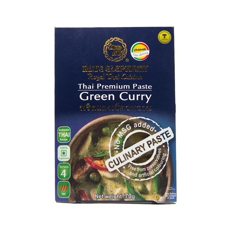 Chenab Impex Pvt Ltd Curry Paste 6 Blue Elephant - Green Curry Paste(70g)