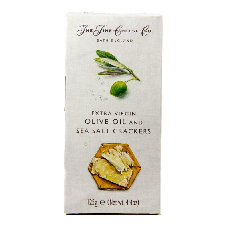 Chenab Impex Pvt Ltd Oil 6 Fine Cheese - Crackers With Sea Salt And Extra Virgin Olive Oil 125g