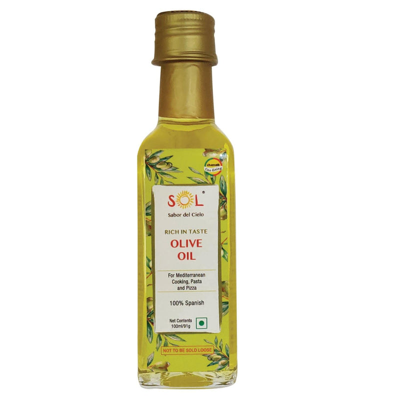 Chenab Impex Pvt Ltd Oil 12 Sol - 100% Spanish Olive Oil 100ml