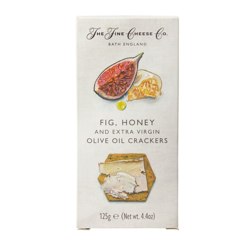 Chenab Impex Pvt Ltd Oil 6 Fine Cheese - Crackers With Fig And Extra Virgin Olive Oil 125g