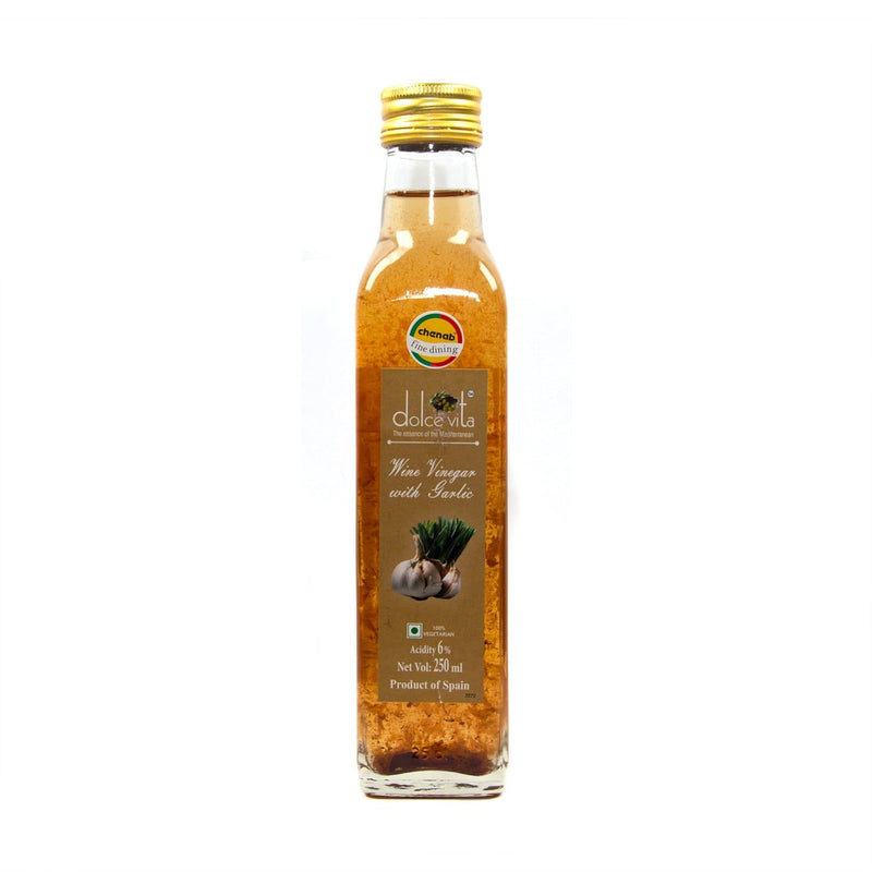 Chenab Impex Pvt Ltd Vinegar 12 Dolce Vita - Wine Vinegar With Garlic 250ml