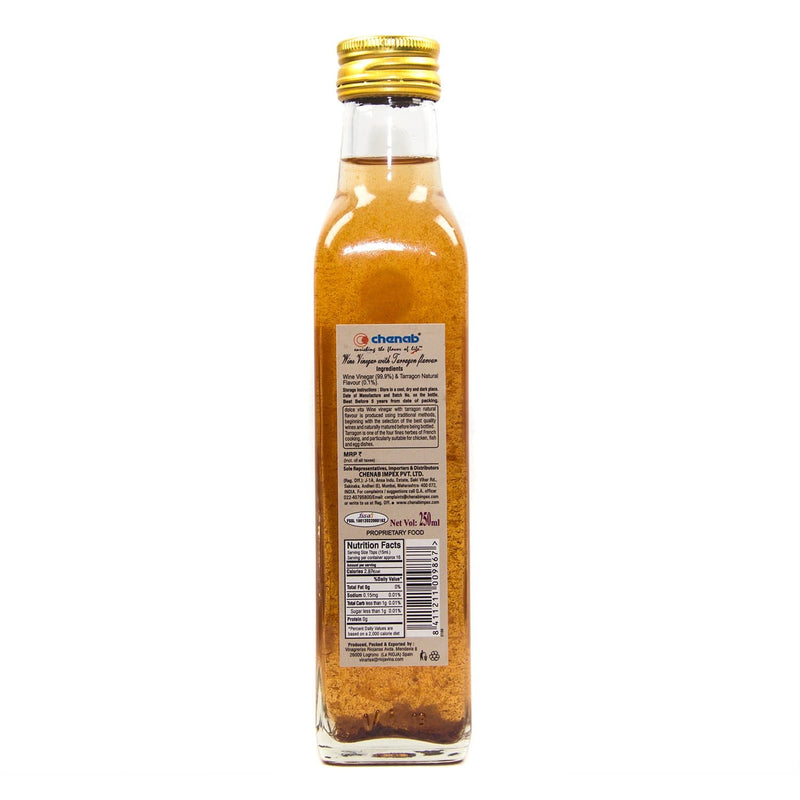 Chenab Impex Pvt Ltd Vinegar 12 Dolce Vita - Wine Vinegar With Tarragon 250ml