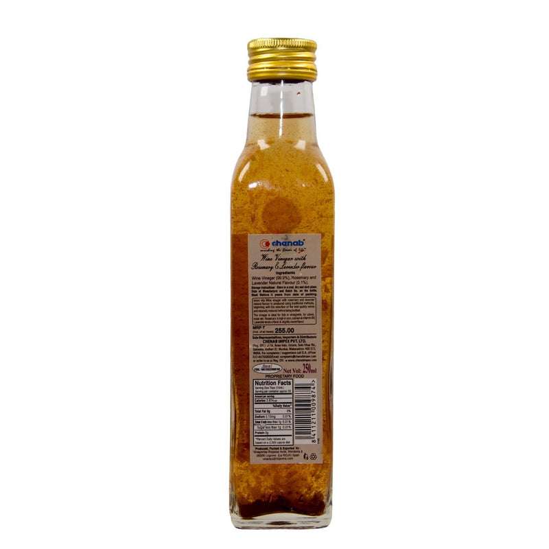 Chenab Impex Pvt Ltd Vinegar 12 Dolce Vita - Wine Vinegar With Rosemary And Lavender 250ml