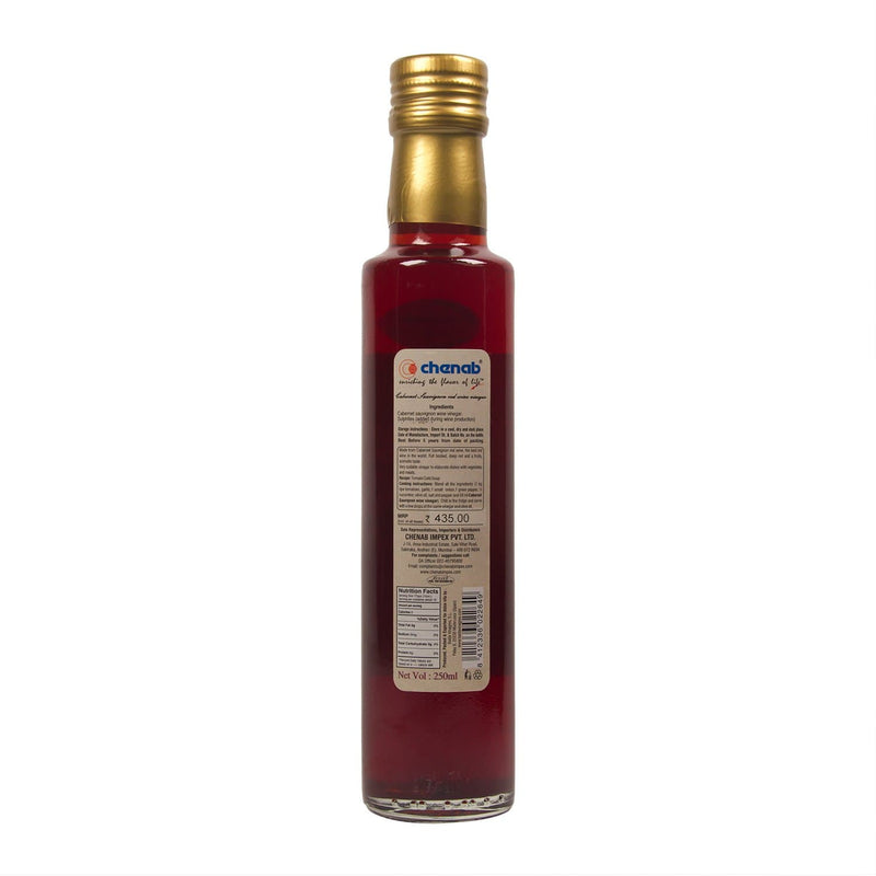 Chenab Impex Pvt Ltd Vinegar 12 Dolce Vita - Cabernet Sauvignon Red Wine Vinegar 250ml