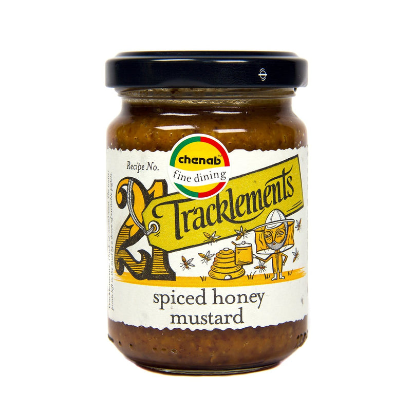 Chenab Impex Pvt Ltd Mustard 12 Tracklements - Spiced Honey Mustard 140g