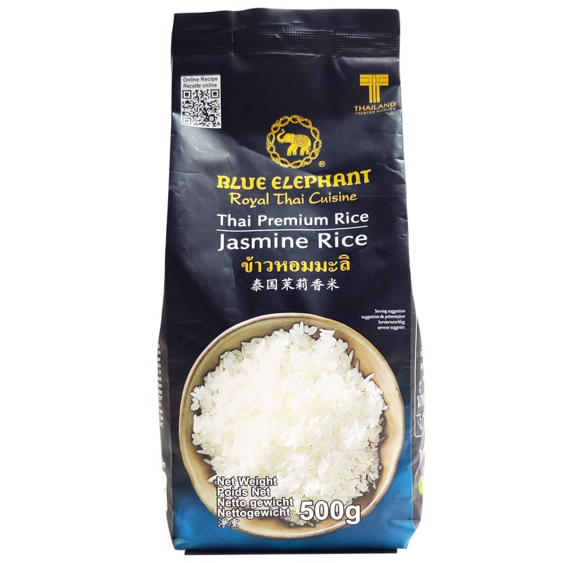 Chenab Impex Pvt Ltd Cereal 6 Blue Elephant - Thai Premium Jasmine Rice 500g
