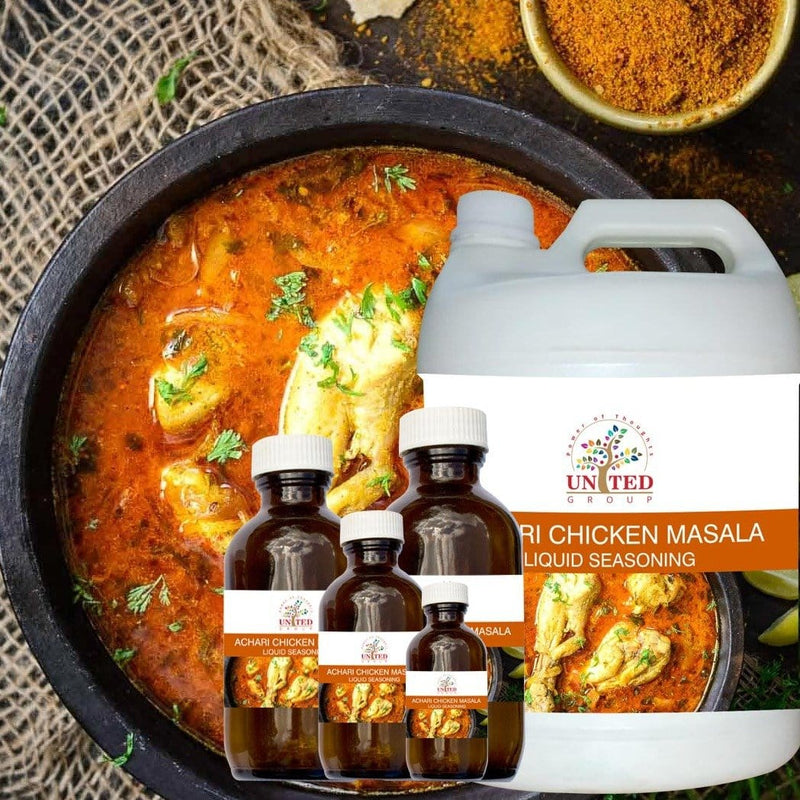 United group of food consultants Seasoning United group of food consultant-Achari Chicken Masala Liquid Seasoning