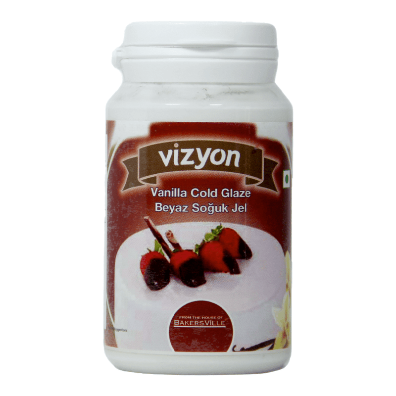 Bakersville India Icing Ingredient 2 Vizyon - Cold Glaze Vanilla (200g)