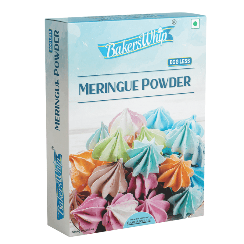 Bakersville India Icing Ingredient 2 Bakerswhip - Eggless Meringue Powder Instant Mix(450g)