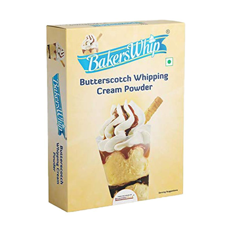 Bakersville India Whipping Cream 2 Bakerswhip - Butterscotch Whipping Cream Powder(450 G)