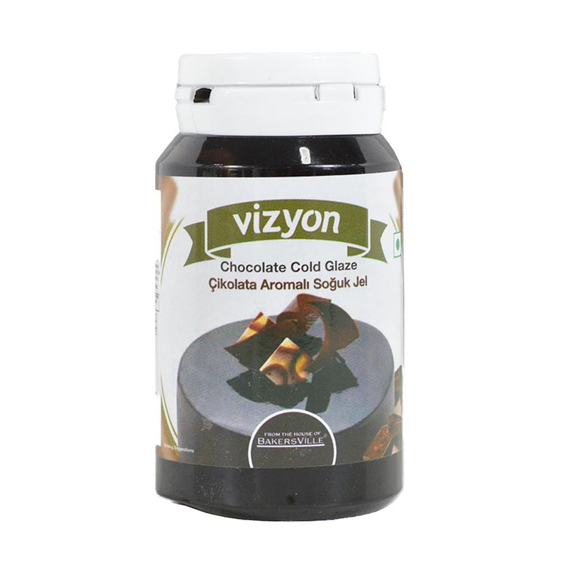 Bakersville India Glaze 2 Vizyon - Vizyon Chocolate Cold Glaze (200 g)