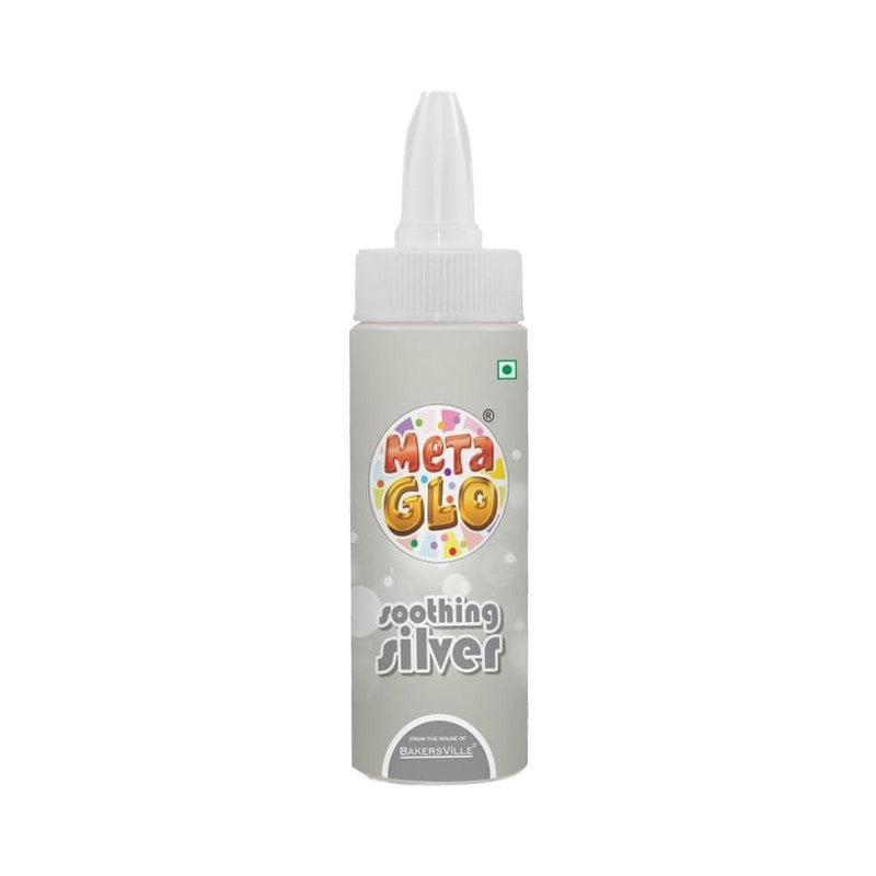 Bakersville India Colour 2 Metaglo - Food Color (soothing Silver)(25g)