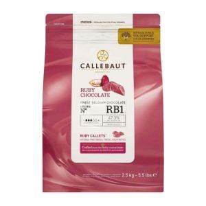 Delta Nutritives Pvt. Ltd chocolate 2.5 Callebaut- Ruby (47.3%)