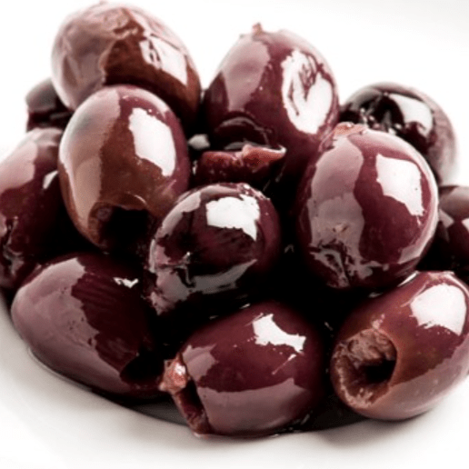 Chenab Impex Pvt Ltd Processed Vegetable 6 Dolce Vita - Jumbo Pitted Kalamata Olives In Brine 181/ 200pp Kg